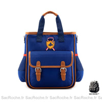Sac Bandoulière Mickey Bleu Enfant À Dos