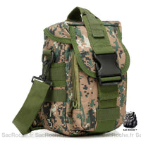 Sac bandoulière militaire étanche - modèle Vert - Sac Roche ™