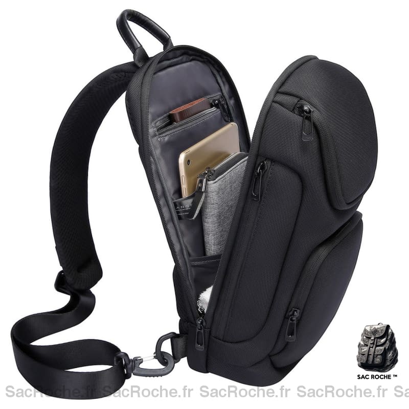 Sac Bandoulière Multipoche Porté Dos Poitrine Sacs Bange