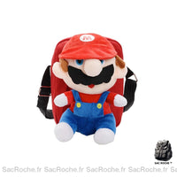 Sac bandoulière peluche Mario Bros enfant - Sac Roche ™