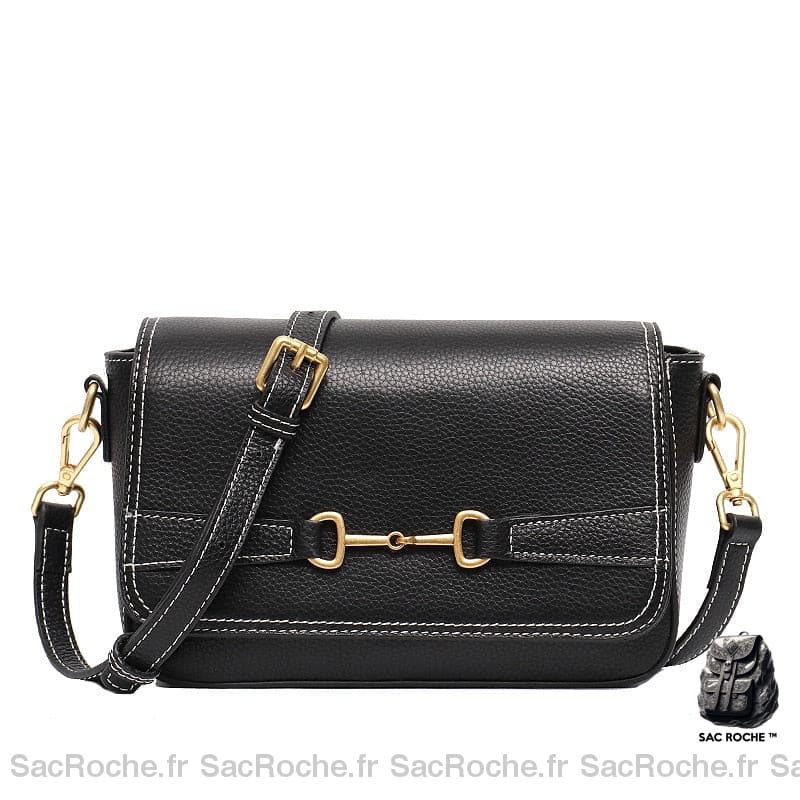 Sac Bandoulière Petit Format Noir À Main Femme