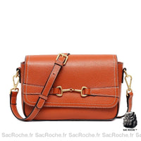 Sac bandoulière petit format - modèle Orange - Sac Roche ™
