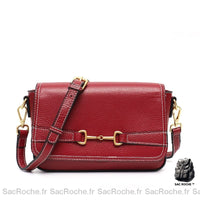 Sac bandoulière petit format - modèle Rouge - Sac Roche ™