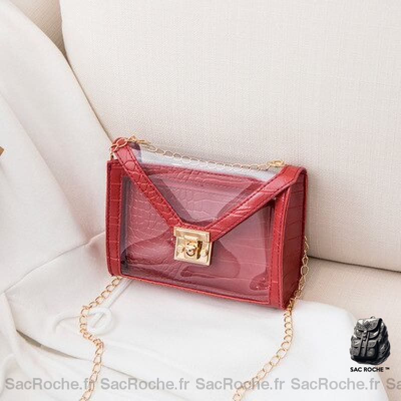 Sac Bandoulière Petite Taille Red Bag Femme