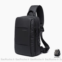 Sac Bandoulière Professionnel Bange Séoul Noir Sacoche Homme