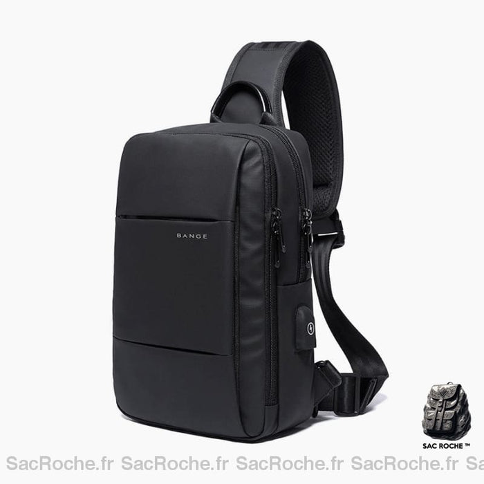 Sac Bandoulière Professionnel Bange Séoul Noir Sacoche Homme