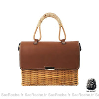 Sac Bandoulière Rotin Petite Taille - Sac Roche ™