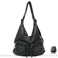 Sac bandoulière simili cuir - modèle Vert - Sac Roche ™