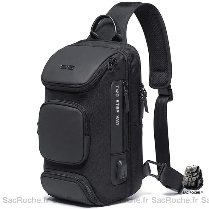 Sac Bandoulière Tablette 10 Noir Homme Sacs Bange