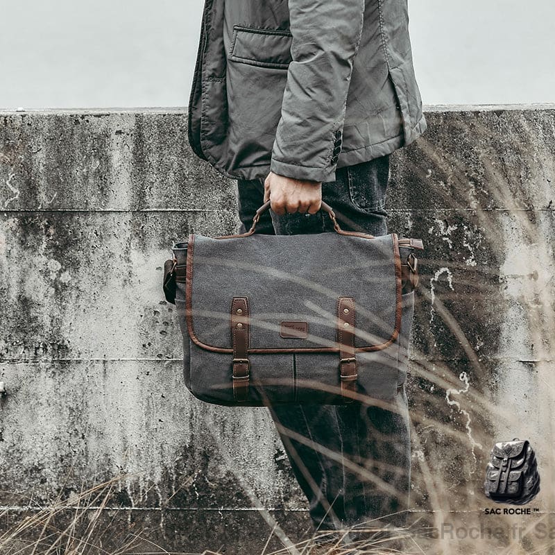 Sac Bandoulière Vintage 14 Ordinateur Cartable Homme
