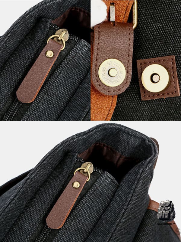 Sac Bandoulière Vintage 14 Ordinateur Cartable Homme