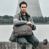 Sac Bandoulière Vintage 14 Ordinateur Cartable Homme