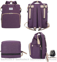 Sac Berceau Portable Pliable Maman À Dos Bébé