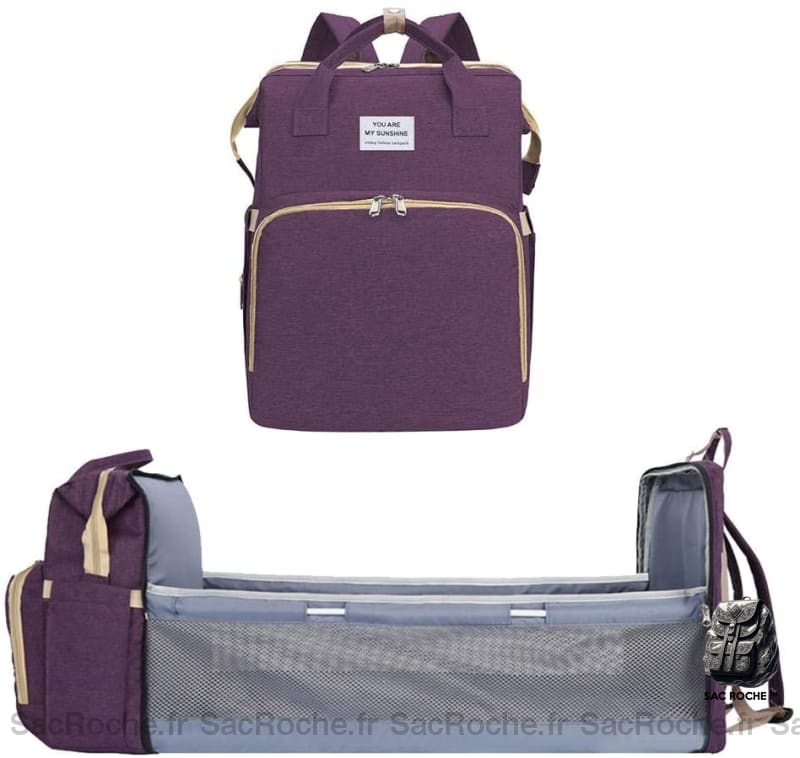 Sac Berceau Portable Pliable Maman À Dos Bébé