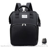 Sac berceau pliable portable pour maman - Noir - Couche Sac à langer