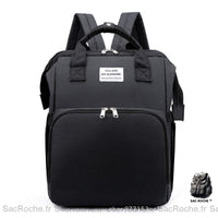 Sac berceau portable pliable maman - modèle Noir - Sac Roche ™