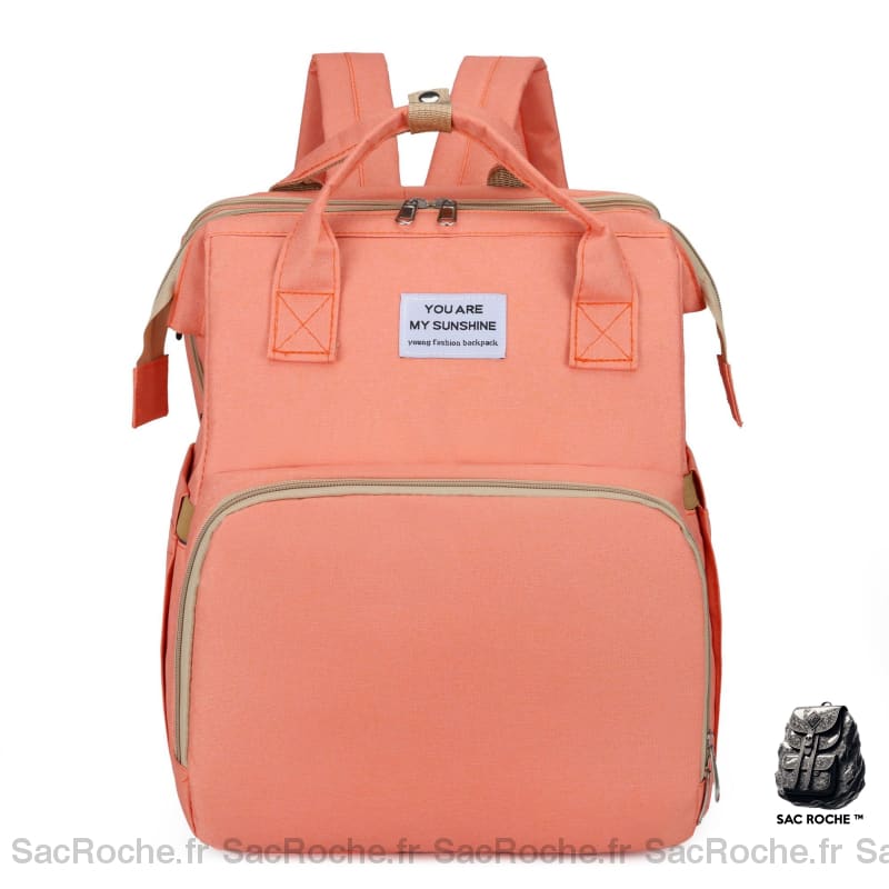 Sac berceau pliable portable pour maman - Rose - Sac à langer Bébé