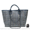 Sac Besace Artisanal Femme: Style Élégant Et Pratique Bleu Femme