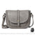 Sac Besace Bandoulière Vintage Main - modèle Gris - Sac Roche ™