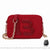 Sac Besace Chaîne Femme - modèle Rouge / 19x13x7cm - Sac Roche ™