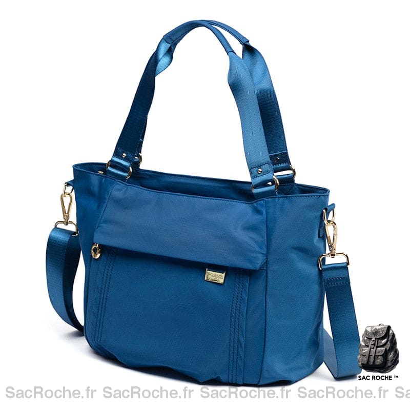 Sac Besace Cours Femme - Style Pratique Et Élégant Bleu / 38X27Cm