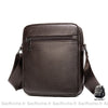 Sac Besace Cuir Femme Abordable Café