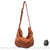 Sac Besace Cuir Femme Italien - modèle Camel - Sac Roche ™