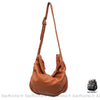 Sac Besace Cuir Femme Italien Camel