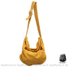 Sac Besace Cuir Femme Italien Jaune