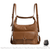 Sac Besace Cuir Femme - modèle Marron - Sac Roche ™
