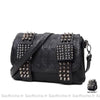 Sac Besace Cuir Femme Noir