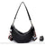 Sac Besace Cuir Femme - modèle Noir - Sac Roche ™