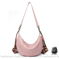 Sac Besace Cuir Femme - modèle Rose - Sac Roche ™