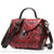 Sac Besace Cuir Femme - modèle Rouge - Sac Roche ™