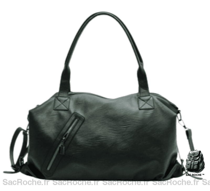 Sac Besace Cuir Femme Vert Foncé