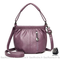 Sac Besace Cuir Souple Printemps Femme - modèle Taro - Sac Roche ™