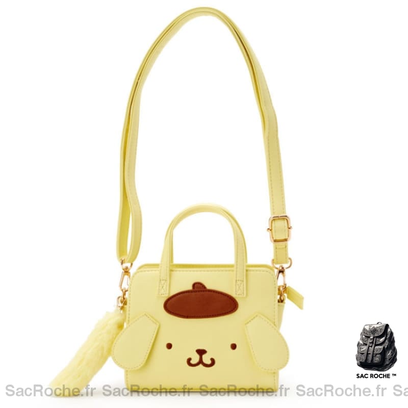 Sac Besace Fantaisie Femme - Style Unique Jaune