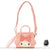 Sac Besace Fantaisie Femme - Style Unique - modèle Rose - Sac Roche ™
