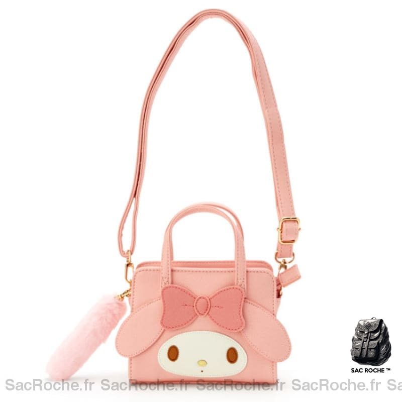 Sac Besace Fantaisie Femme - Style Unique Rose