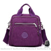 Sac Besace Femme À Fermeture Éclair Violet / 25X15X26Cm
