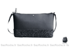 Sac Besace Femme À Paillettes Noir / 24X4.5X15Cm