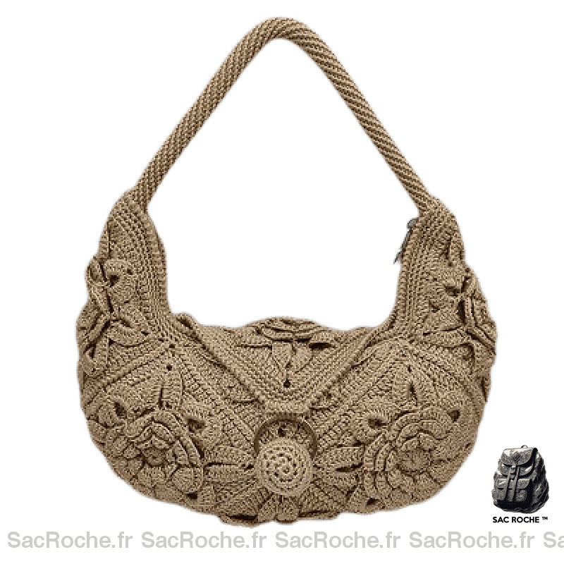 Sac Besace Femme Artisanal Kaki