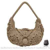 Sac Besace Femme Artisanal - modèle Kaki - Sac Roche ™
