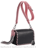 Sac Besace Femme Avec Grande Sangle Noir / 19X12X9Cm