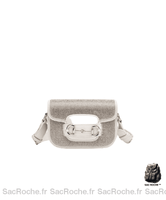 Sac Besace Femme Blanc - Style élégant - Sac Roche ™
