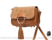 Sac Besace Femme Chic - modèle Camel - Sac Roche ™