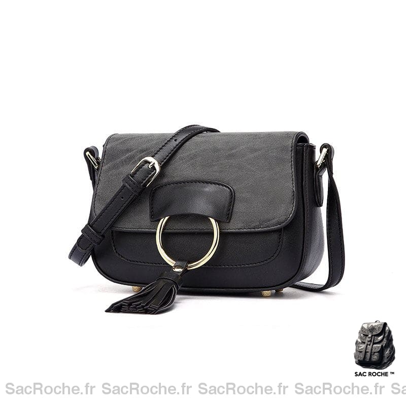 Sac Besace Femme Chic Noir