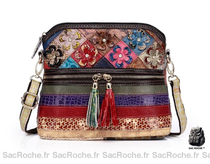 Sac Besace Femme Coloré Tendance 1 / 28 X 10 23Cm