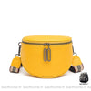 Sac Besace Femme Compact Jaune