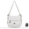 Sac Besace Femme Cours Blanc